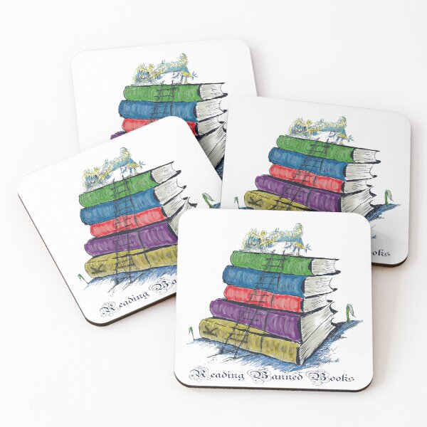 Item preview, Reading Banned Books And the ladder designed and sold by GregorProjector.