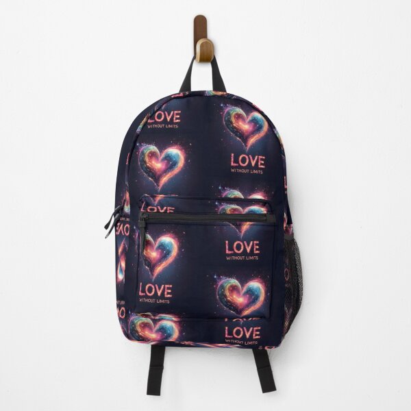 Item preview, Love Without Limits – Cosmic Heart Nebula designed and sold by QuickPick Store.