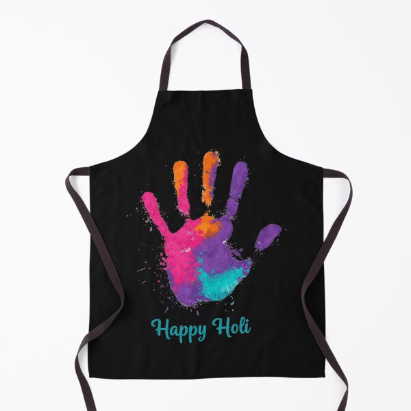 Item preview, Happy Holi Colorful Handprint designed and sold by Alex Songs.