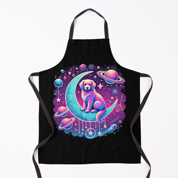 Item preview, Galactic Dog on the Moon designed and sold by HarriPaloma.