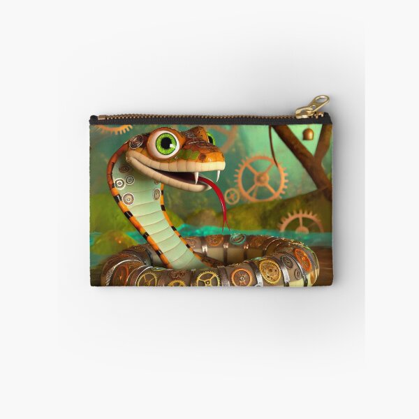 Item preview, Steampunk Eastern Tiger Snake Fantasy designed and sold by Sillytoe.