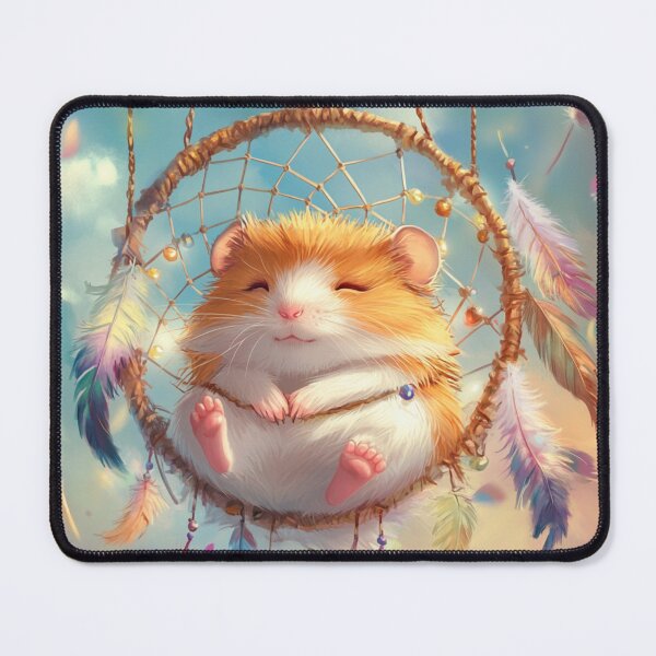 Item preview, Dreamcatcher Hamster Cute designed and sold by anettfaye.