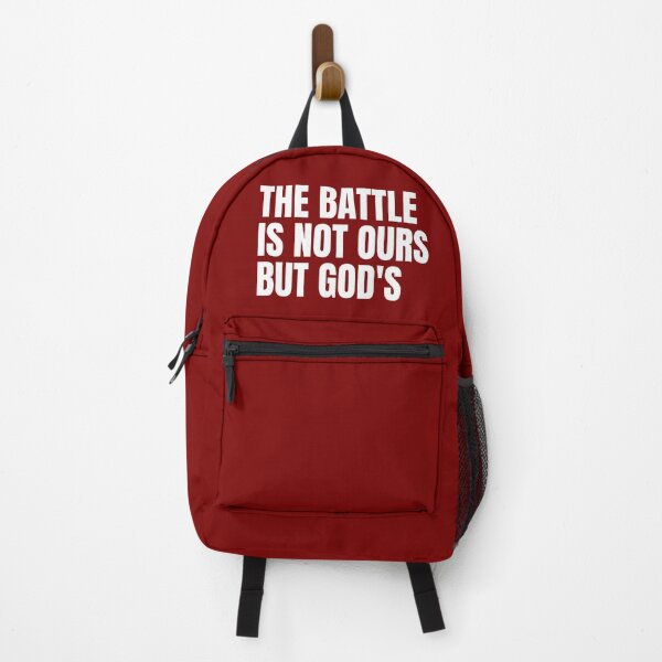 Item preview, The Battle Is Not Ours But God's Bible Verse 2 Chronicles 20:15 designed and sold by Roland1980.