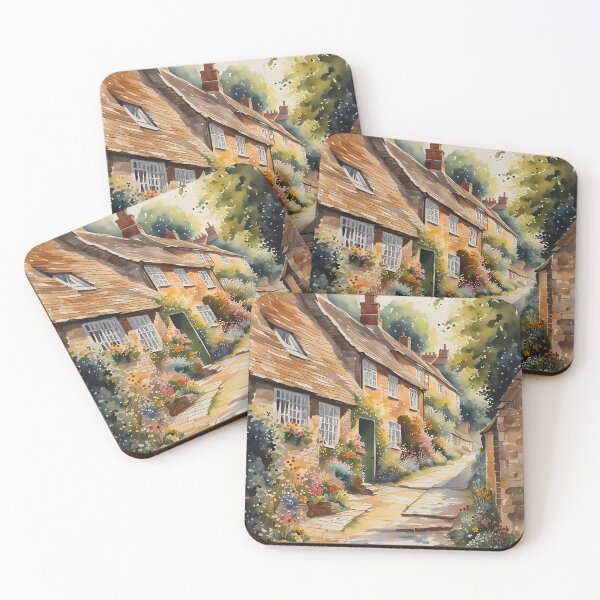 Item preview, English countryside, English town,  designed and sold by Coolparrotgirl.