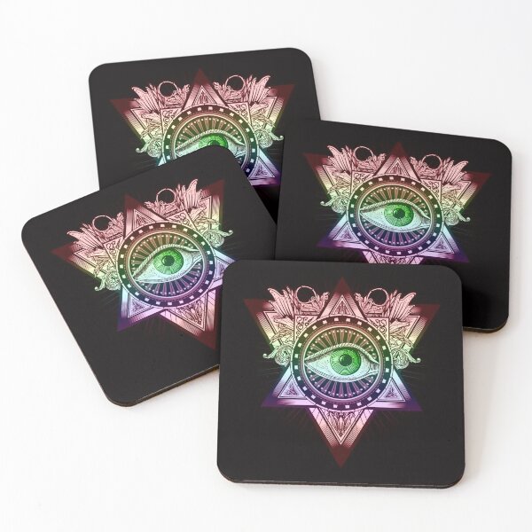 Item preview, Mystic Third Eye Triangle symbol designed and sold by Atteestude.