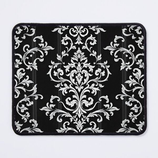 Item preview, Black Striped White Damask designed and sold by DesignsByPrnces.