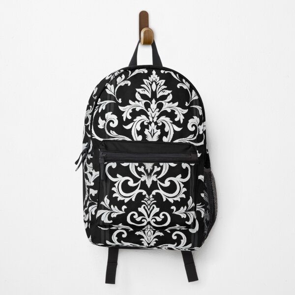 Item preview, Black Striped White Damask designed and sold by DesignsByPrnces.