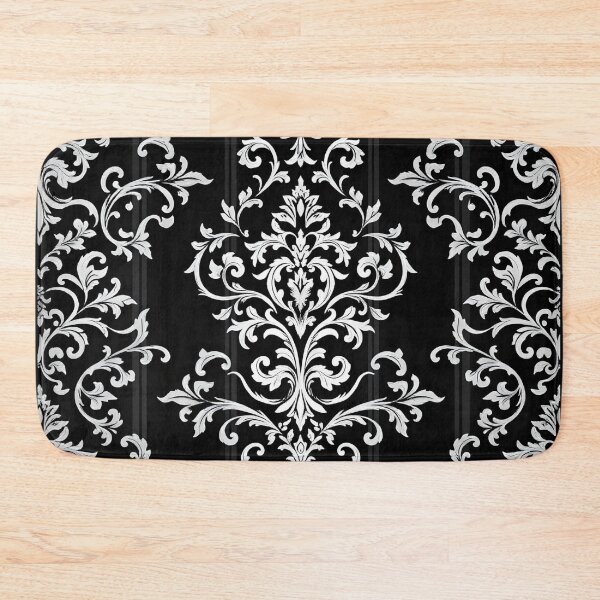 Item preview, Black Striped White Damask designed and sold by DesignsByPrnces.