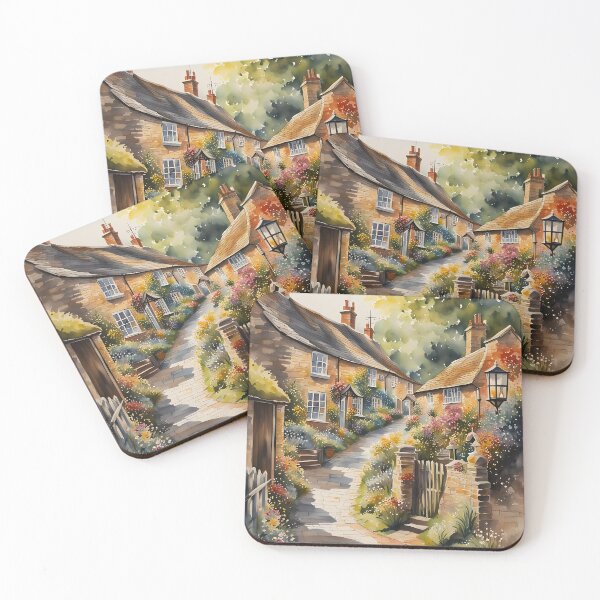 Item preview, English countryside, English town,  designed and sold by Coolparrotgirl.