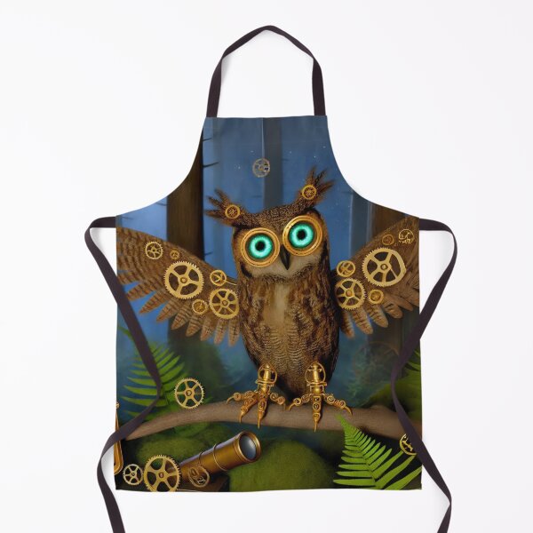 Item preview, Steampunk Eurasian Eagle-Owl designed and sold by Sillytoe.