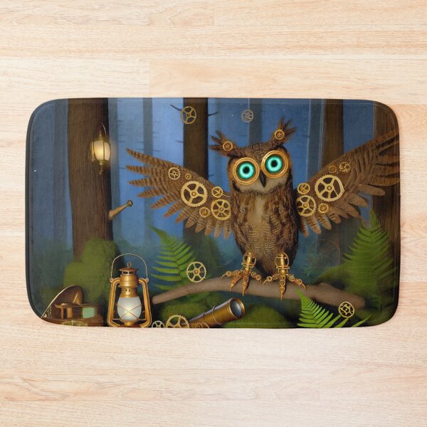 Item preview, Steampunk Eurasian Eagle-Owl designed and sold by Sillytoe.
