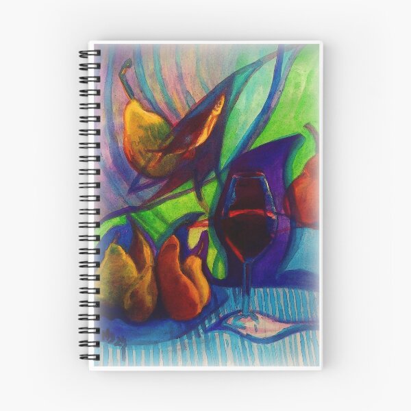 Item preview, Synthetic Still Life with a Fish and Pears designed and sold by Marzena Salwowska.