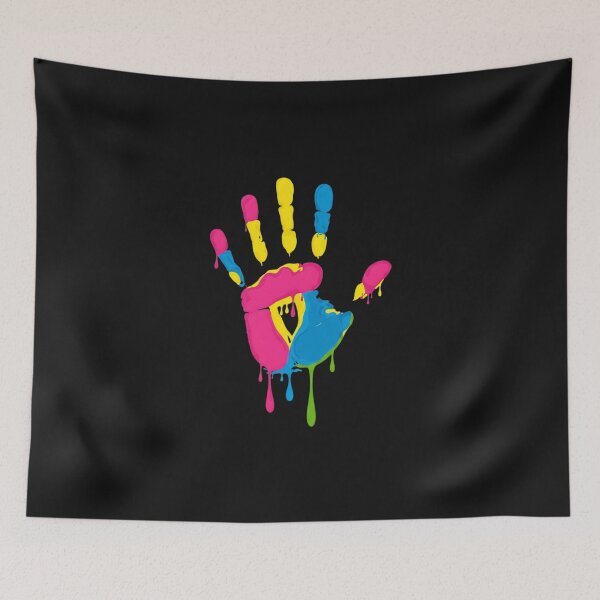 Item preview, Holi Festival Handprint designed and sold by Alex Songs.
