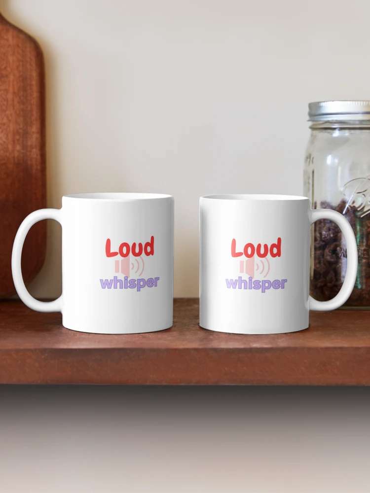 Thumbnail 2 of 6, Coffee Mug, Loud Whisper designed and sold by Monem-RASH.