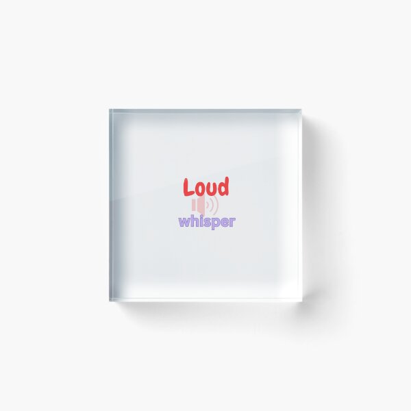 Item preview, Loud Whisper designed and sold by Monem-RASH.