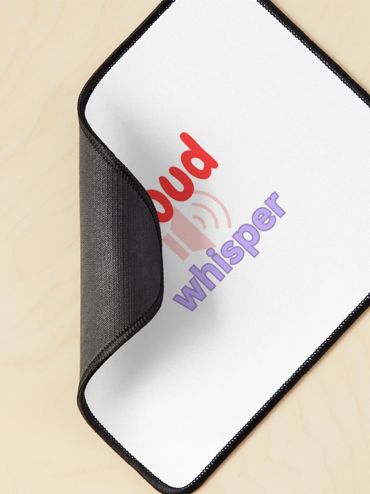 Thumbnail 2 of 5, Mouse Pad, Loud Whisper designed and sold by Monem-RASH.