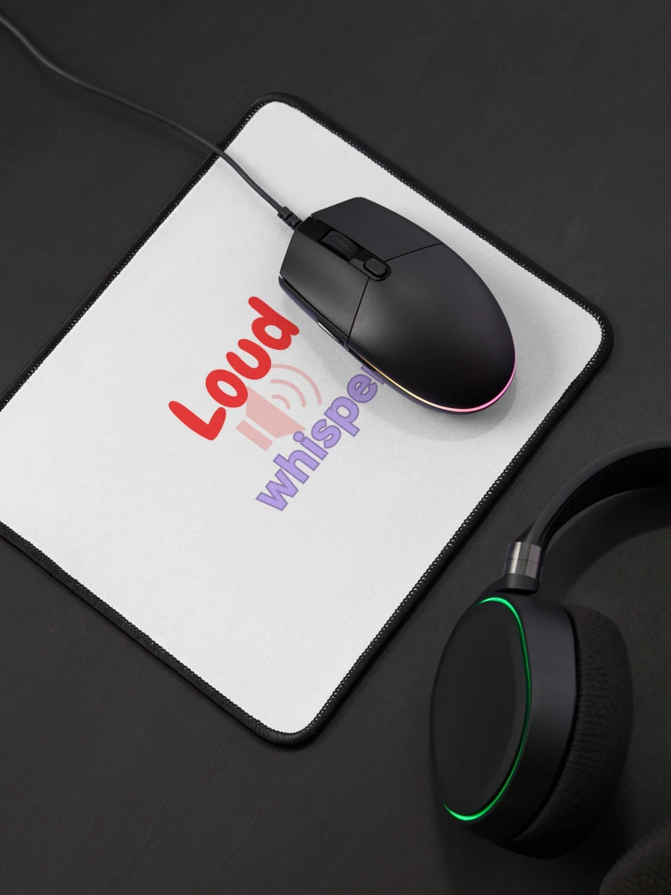 Thumbnail 4 of 5, Mouse Pad, Loud Whisper designed and sold by Monem-RASH.