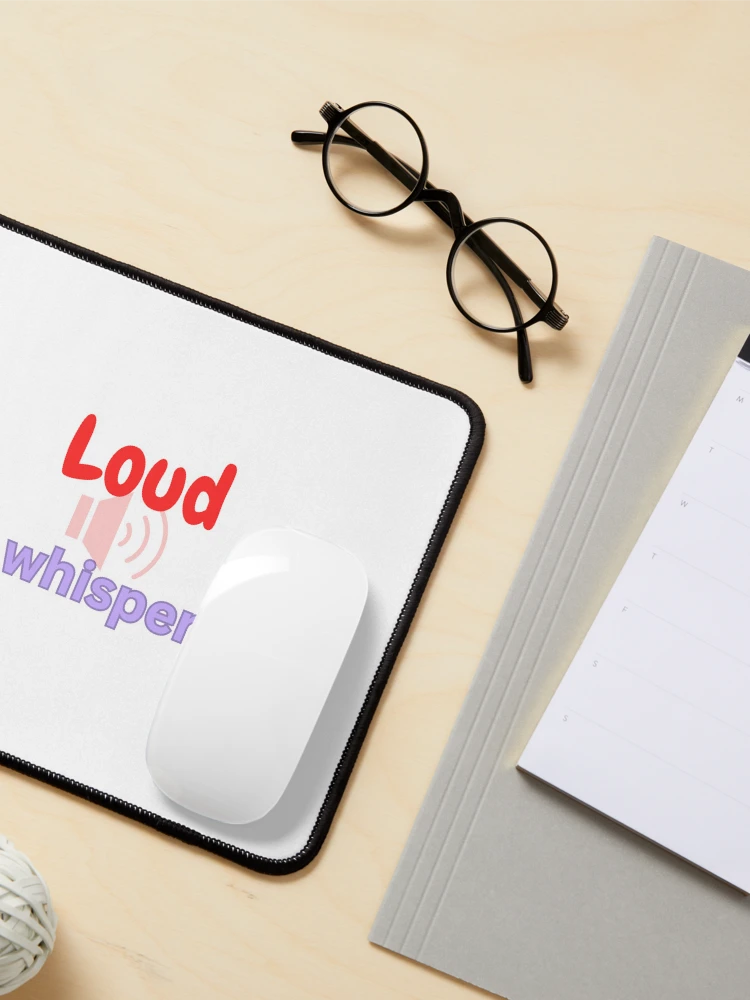 Thumbnail 3 of 5, Mouse Pad, Loud Whisper designed and sold by Monem-RASH.