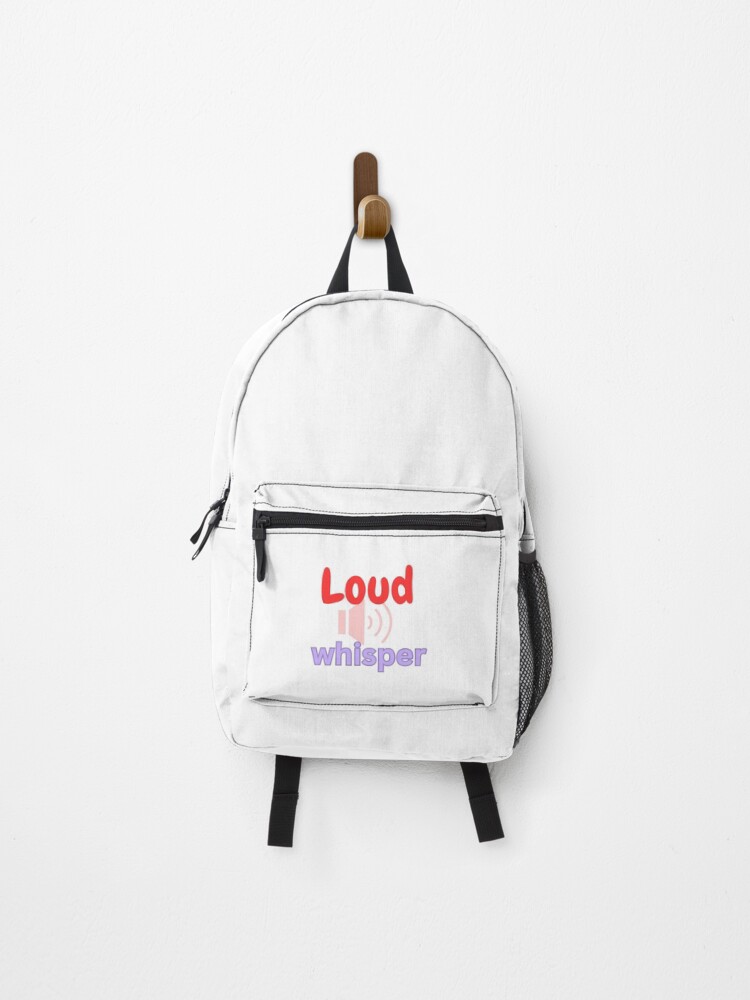 Thumbnail 1 of 3, Backpack, Loud Whisper designed and sold by Monem-RASH.