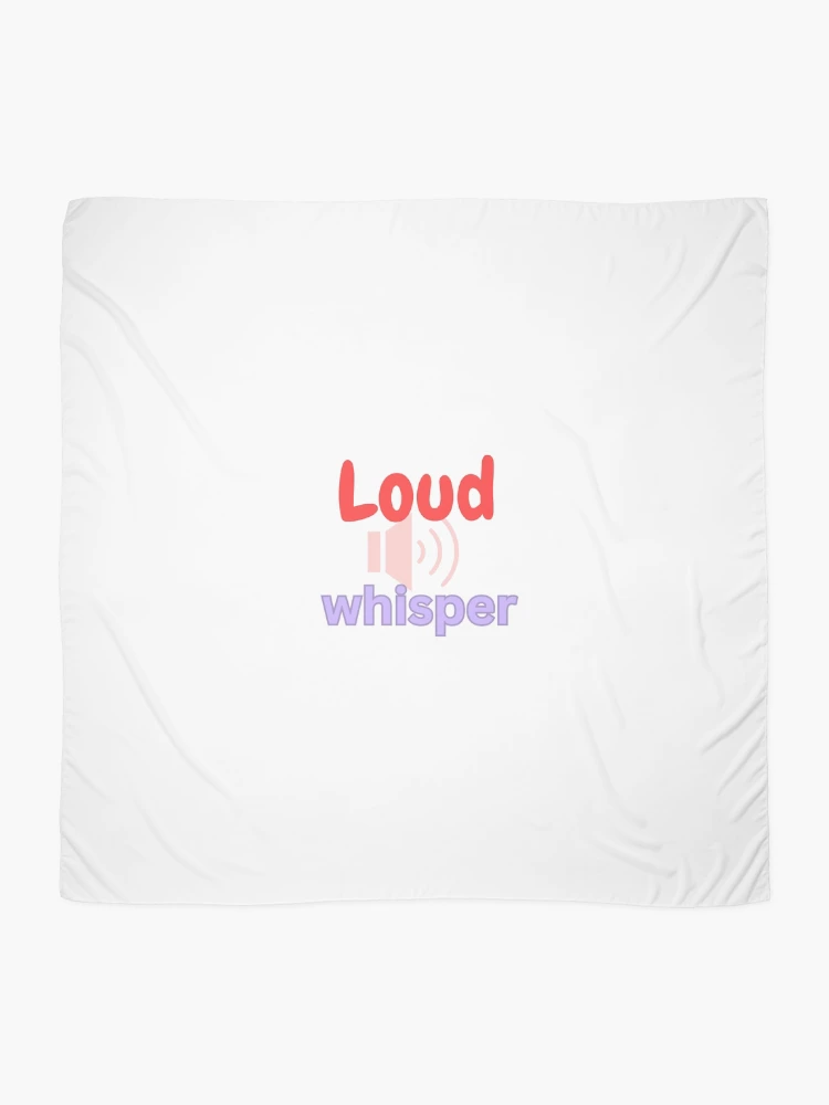 Thumbnail 2 of 3, Scarf, Loud Whisper designed and sold by Monem-RASH.