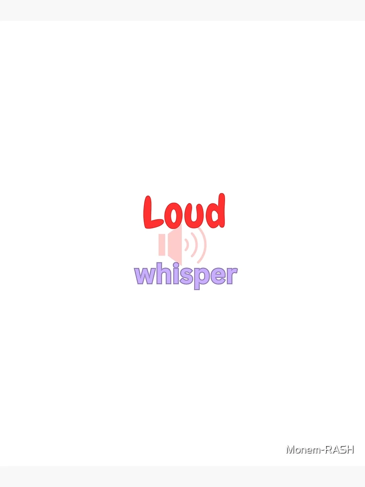 Thumbnail 6 of 6, Apron, Loud Whisper designed and sold by Monem-RASH.