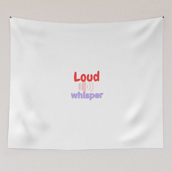 Item preview, Loud Whisper designed and sold by Monem-RASH.