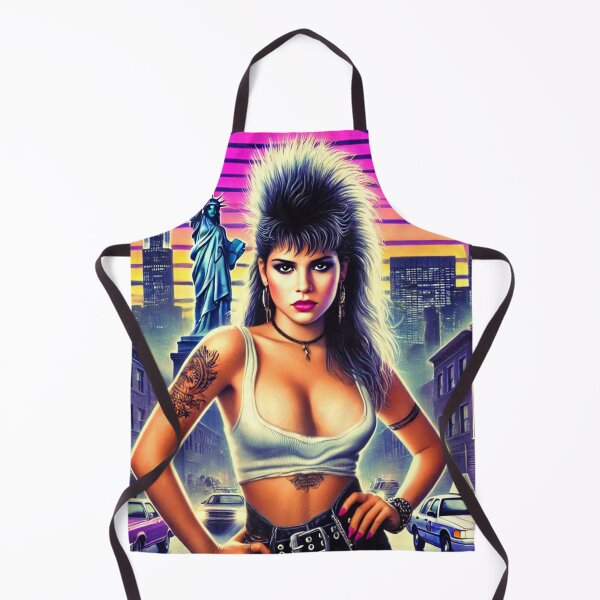 Item preview, 80s Retrowave Cyberpunk Girl designed and sold by PulpVintage.