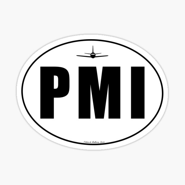 Item preview, PMI Palma de Mallorca Spain Airport Code designed and sold by Lartheviking.