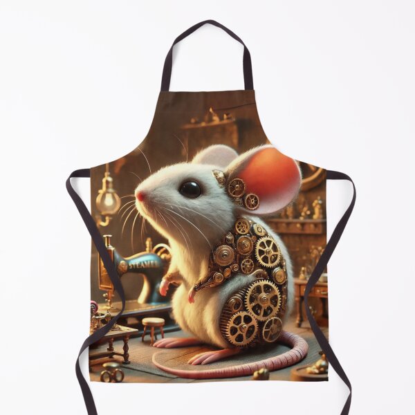 Item preview, Steampunk Fancy Mouse with Gears designed and sold by Sillytoe.