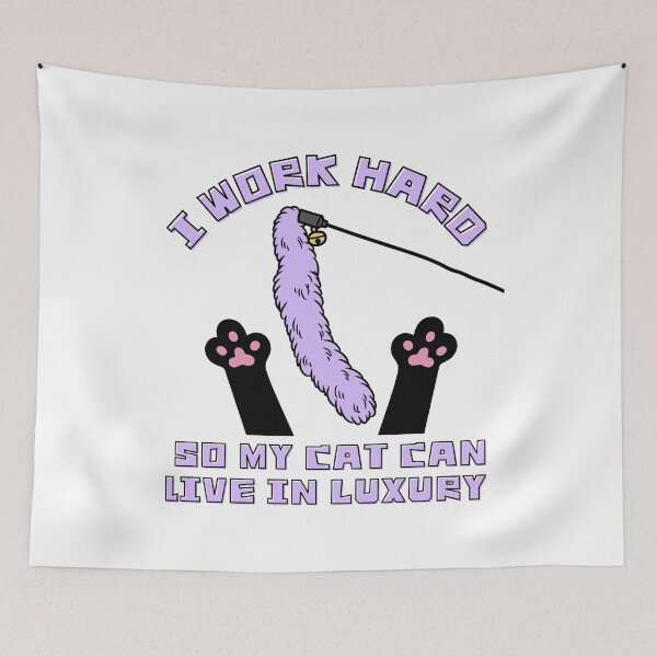 Item preview, Purple Luxury Kitty designed and sold by OopsAllChaos.