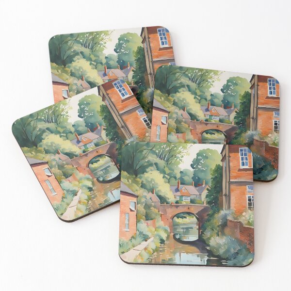 Item preview, English countryside, English town,  designed and sold by Coolparrotgirl.