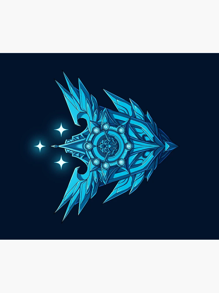 Thumbnail 6 of 6, Throw Blanket, Starlight Shield Banner designed and sold by Renezuo.