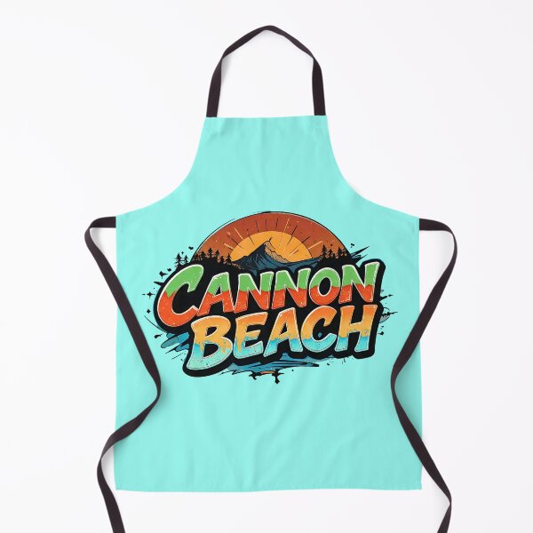 Item preview, Cannon Beach Retro Sunset Oregon Coastal Adventure Vibes designed and sold by BorgSpareParts.