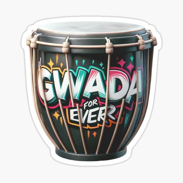 Item preview, Guadeloupe Ka Drum designed and sold by Taynashop.