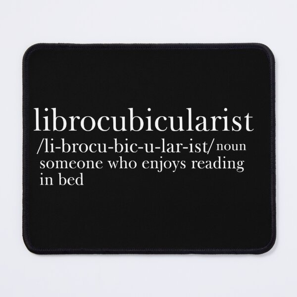 Item preview, librocubicularist word definition designed and sold by MelisiaSays.