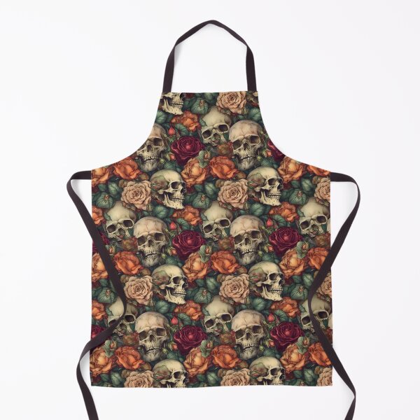 Item preview, Skulls and Roses designed and sold by TheeDigitalDen.