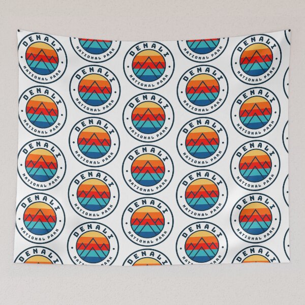 Item preview, Denali National Park Dog AK Alaska Mountains designed and sold by Guarddogdrive.