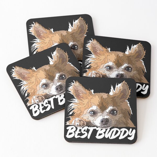 Item preview, Best Buddy Brown And White Chihahua designed and sold by Just-Arts-4U.