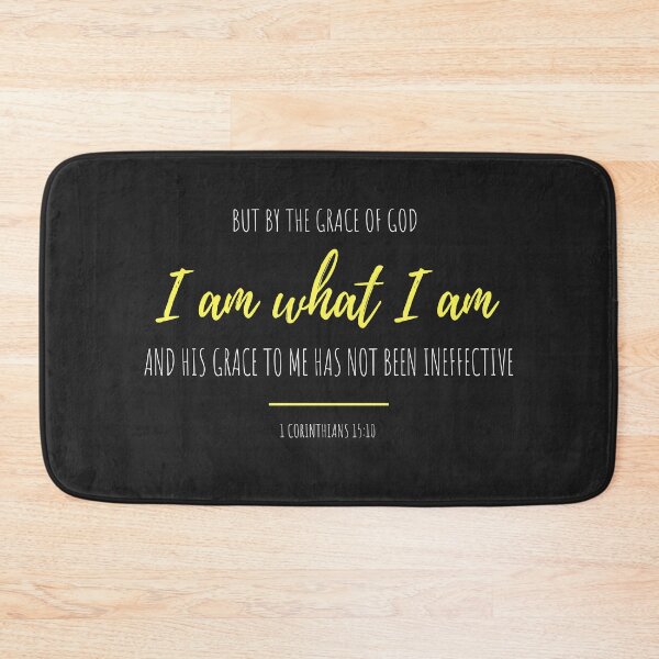 Item preview, But By The Grace Of God I Am What I Am 1 Corinthians 15:10 designed and sold by Roland1980.