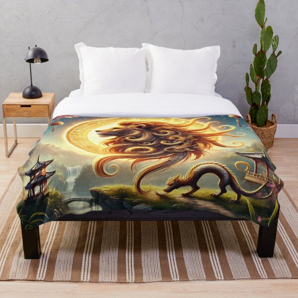 Aperçu de l'œuvre « Lion céleste. KMotionChronicles Zodiac Art » créée et vendue par KMChronicles.