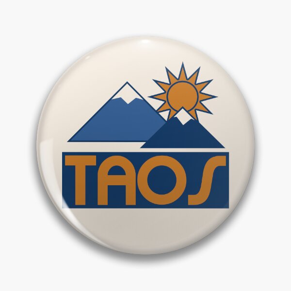 Item preview, Retro Taos 70s/80s Style Skiing Mountain Peaks designed and sold by acquiesce13.