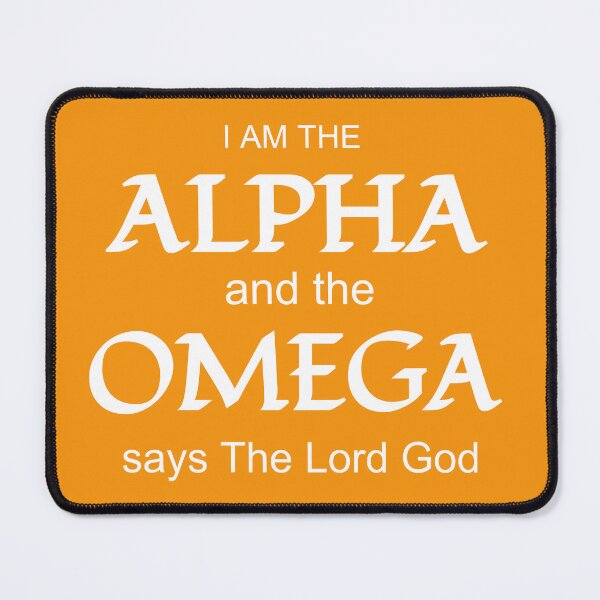 Item preview, I Am The Alpha And The Omega. Bible Verse designed and sold by Roland1980.