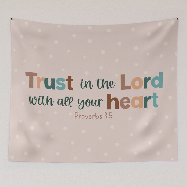 Item preview, Trust in the Lord - Proverbs 3:5 designed and sold by Willow & Grace Designs.