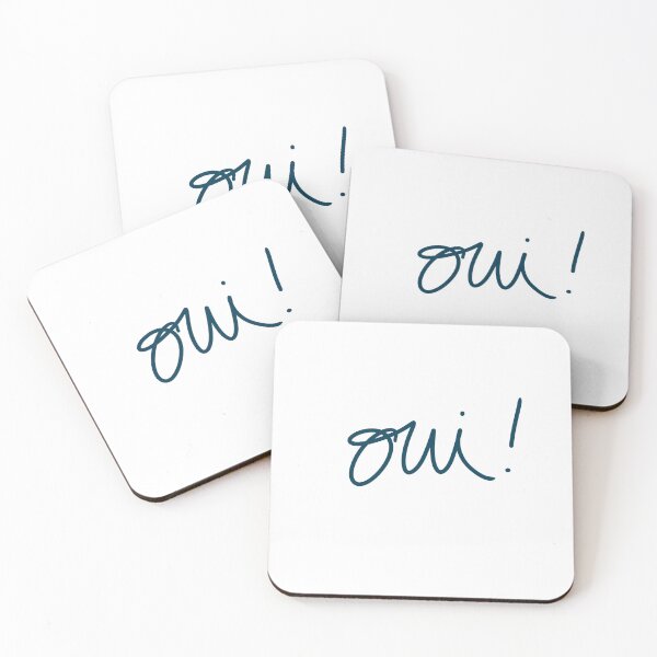 Item preview, Yes, in French. oui! designed and sold by abeink.