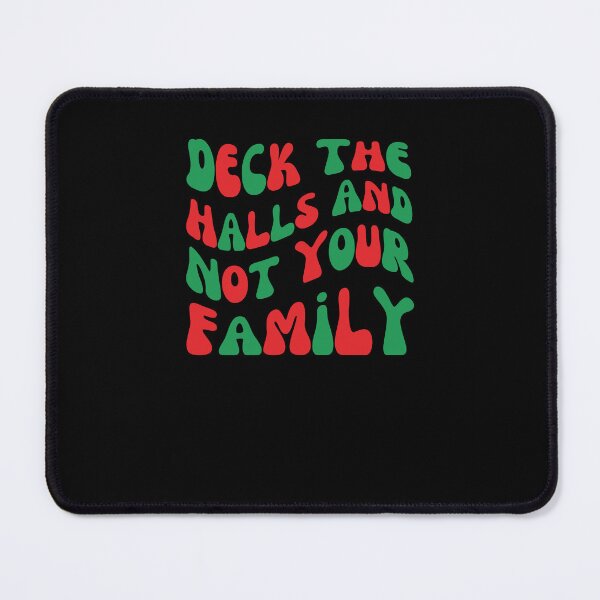 Item preview, Groovy Deck the Halls and not your family funny Christmas designed and sold by snowry.