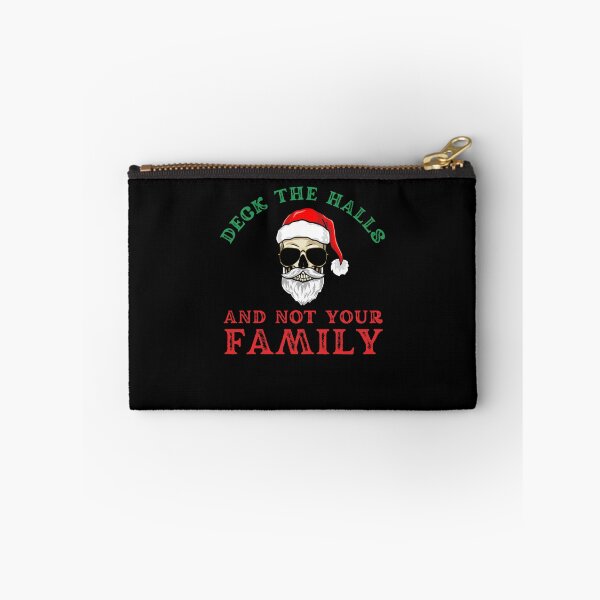 Item preview, Deck the Halls and not your family funny Christmas skeleton designed and sold by snowry.
