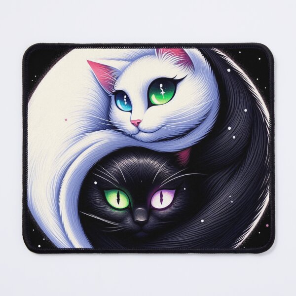 Item preview, Yin-Yang Cat Harmony designed and sold by red one.
