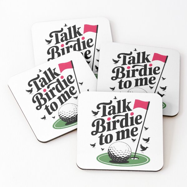 Item preview, Talk Birdie To Me Funny Golf Pun  designed and sold by BuxomBabe21.
