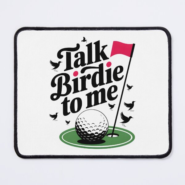 Item preview, Talk Birdie To Me Funny Golf Pun designed and sold by BuxomBabe21.