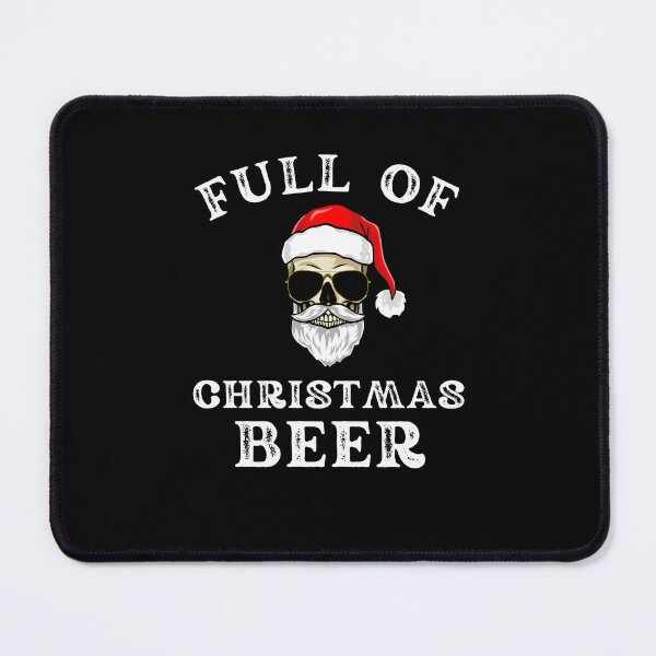 Item preview, Full of Christmas Beer funny Christmas saying skeleton santa designed and sold by snowry.